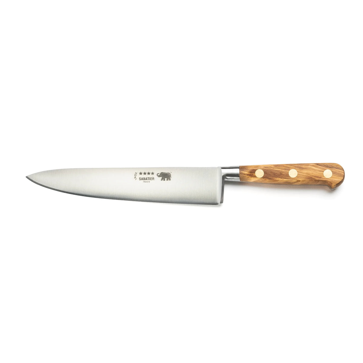 20cm forged chef's knife with olivewood handle