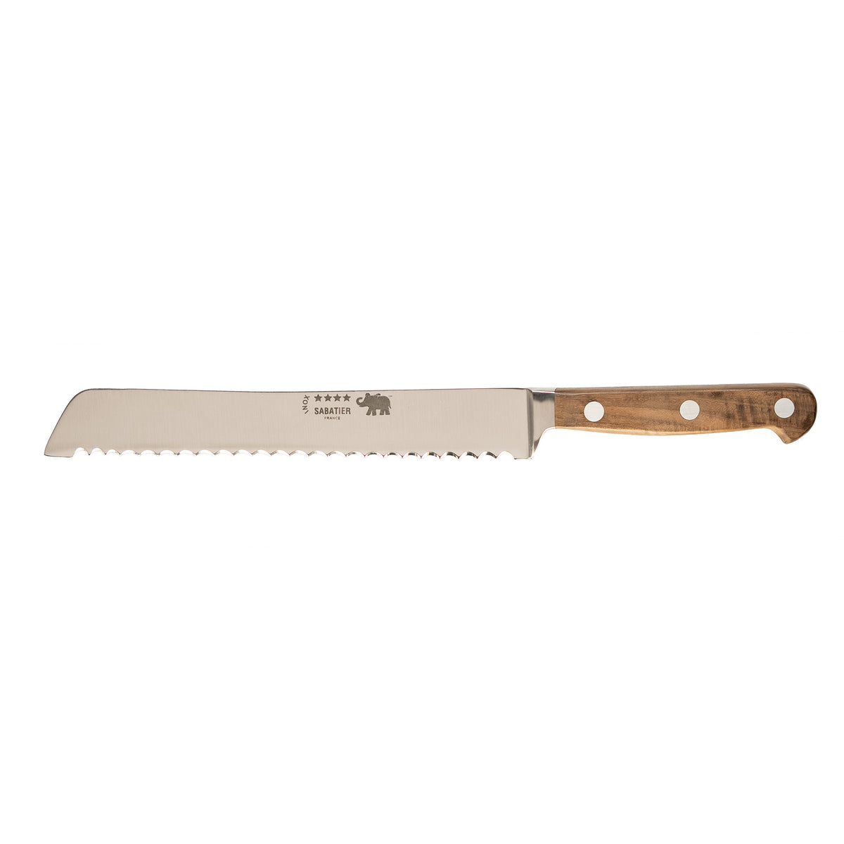 Bread knife 20cm walnut