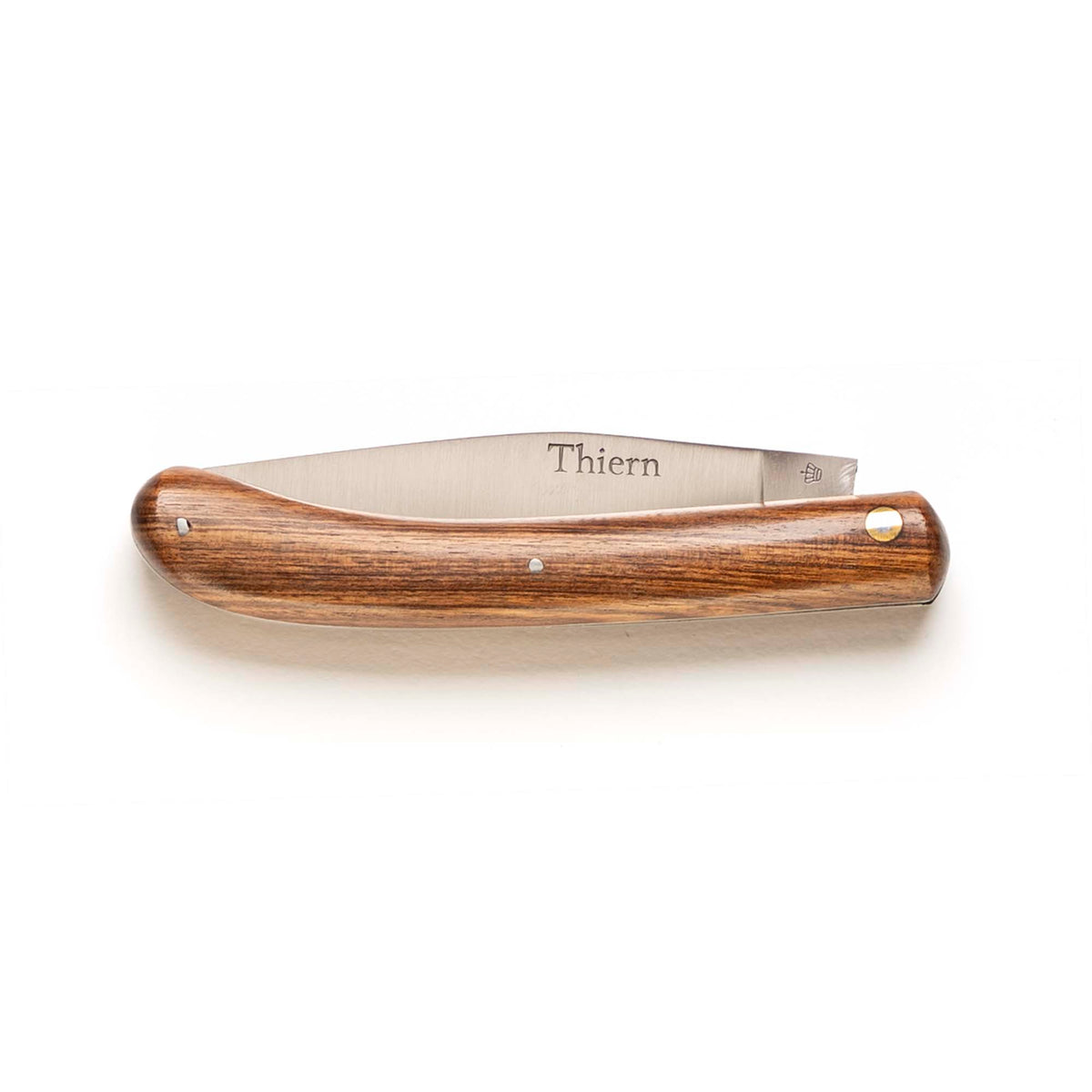 Thiern folding knife by Thiers-Issard with kingwood handle, closed